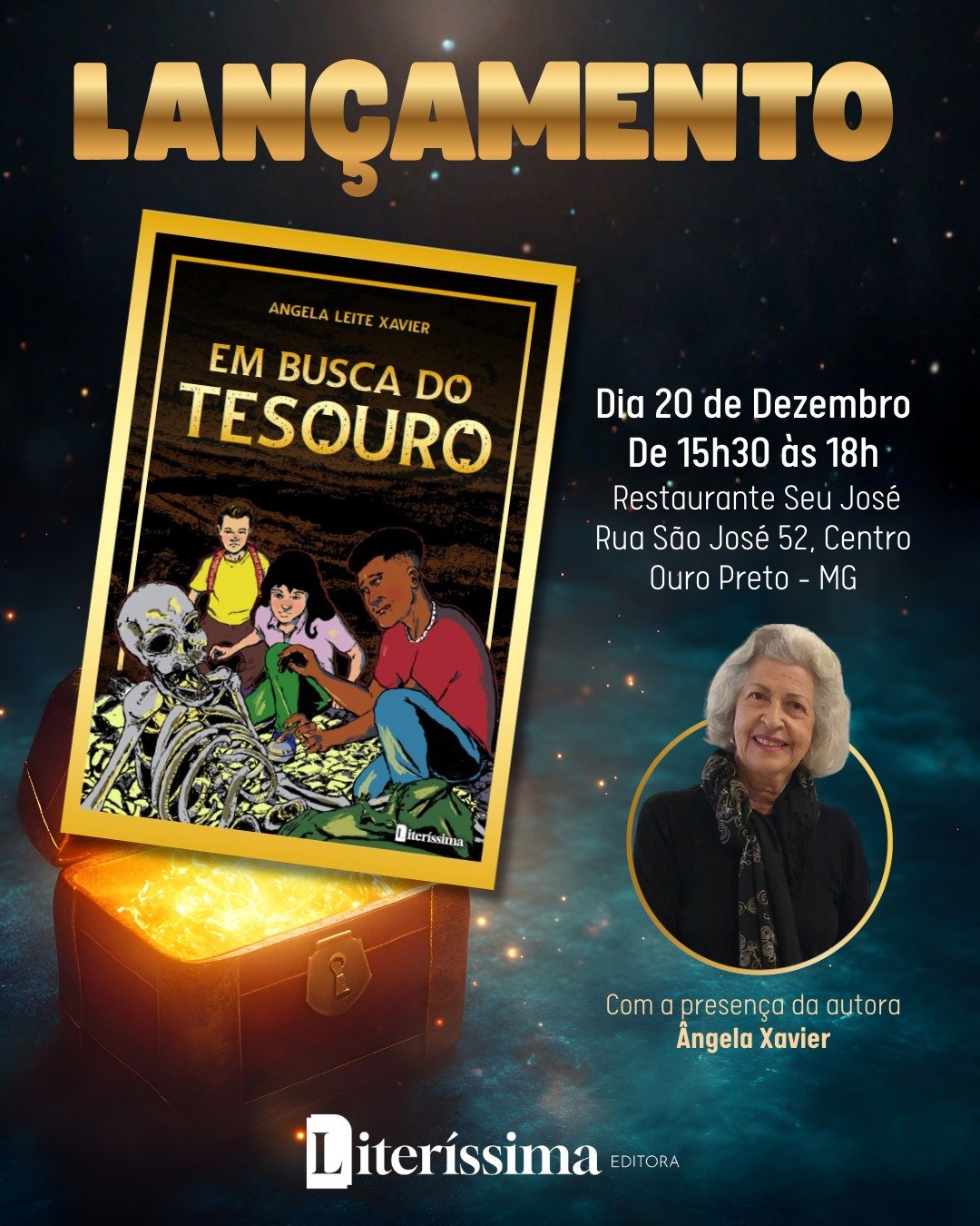 Literatura infantojuvenil une história, cultura afro-brasileira e fantasia em narrativa ambientada em Ouro Preto